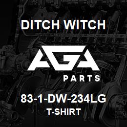 83-1-DW-234LG Ditch Witch T-SHIRT | AGA Parts