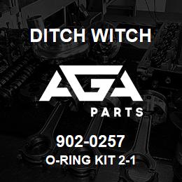 902-0257 Ditch Witch O-RING KIT 2-1 | AGA Parts