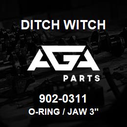 902-0311 Ditch Witch O-RING / JAW 3" | AGA Parts