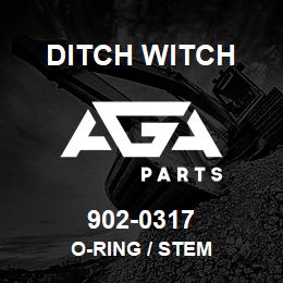 902-0317 Ditch Witch O-RING / STEM | AGA Parts