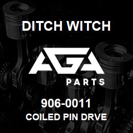 906-0011 Ditch Witch COILED PIN DRVE | AGA Parts