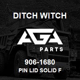 906-1680 Ditch Witch PIN LID SOLID F | AGA Parts