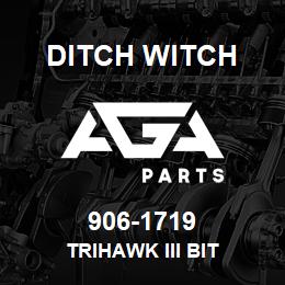 906-1719 Ditch Witch TRIHAWK III BIT | AGA Parts