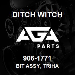 906-1771 Ditch Witch BIT ASSY, TRIHA | AGA Parts