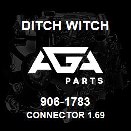 906-1783 Ditch Witch CONNECTOR 1.69 | AGA Parts