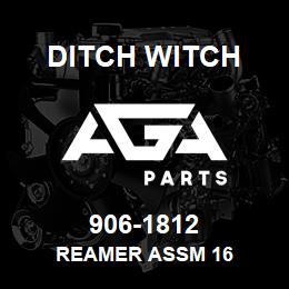 906-1812 Ditch Witch REAMER ASSM 16 | AGA Parts