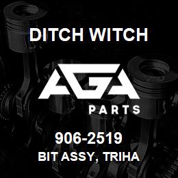 906-2519 Ditch Witch BIT ASSY, TRIHA | AGA Parts