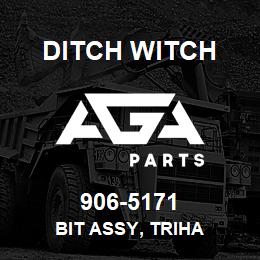 906-5171 Ditch Witch BIT ASSY, TRIHA | AGA Parts