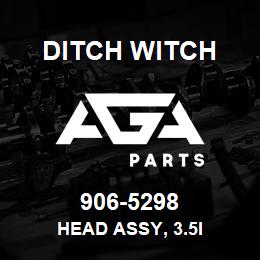 906-5298 Ditch Witch Head Assy, 3.5I | AGA Parts