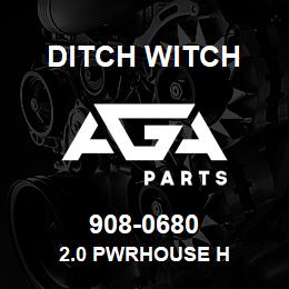 908-0680 Ditch Witch 2.0 PWRHOUSE H | AGA Parts