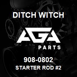 908-0802 Ditch Witch STARTER ROD #2 | AGA Parts