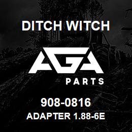 908-0816 Ditch Witch ADAPTER 1.88-6E | AGA Parts