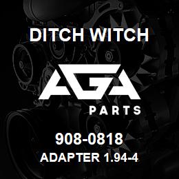 908-0818 Ditch Witch ADAPTER 1.94-4 | AGA Parts