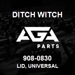 908-0830 Ditch Witch LID, UNIVERSAL | AGA Parts