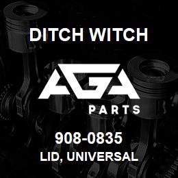 908-0835 Ditch Witch LID, UNIVERSAL | AGA Parts