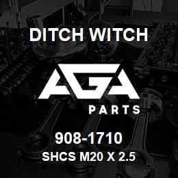908-1710 Ditch Witch SHCS M20 X 2.5 | AGA Parts