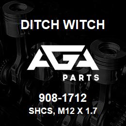 908-1712 Ditch Witch SHCS, M12 X 1.7 | AGA Parts
