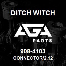 908-4103 Ditch Witch CONNECTOR/2.12 | AGA Parts