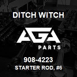 908-4223 Ditch Witch STARTER ROD, #6 | AGA Parts