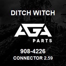 908-4226 Ditch Witch CONNECTOR 2.59 | AGA Parts