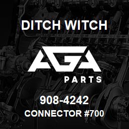 908-4242 Ditch Witch CONNECTOR #700 | AGA Parts