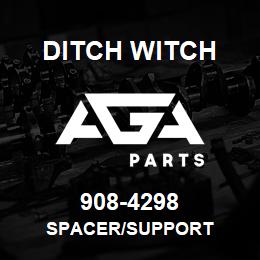 908-4298 Ditch Witch SPACER/SUPPORT | AGA Parts
