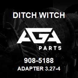 908-5188 Ditch Witch ADAPTER 3.27-4 | AGA Parts