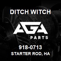 918-0713 Ditch Witch STARTER ROD, HA | AGA Parts