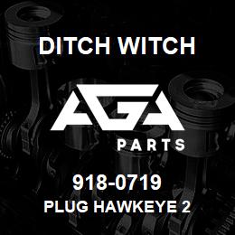 918-0719 Ditch Witch PLUG HAWKEYE 2 | AGA Parts