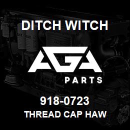 918-0723 Ditch Witch THREAD CAP HAW | AGA Parts