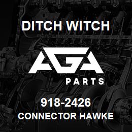 918-2426 Ditch Witch CONNECTOR HAWKE | AGA Parts
