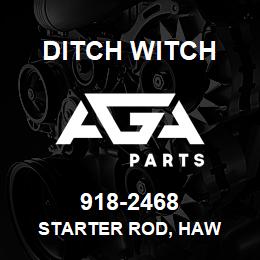 918-2468 Ditch Witch STARTER ROD, HAW | AGA Parts