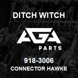 918-3006 Ditch Witch CONNECTOR HAWKE | AGA Parts