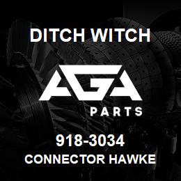 918-3034 Ditch Witch CONNECTOR HAWKE | AGA Parts
