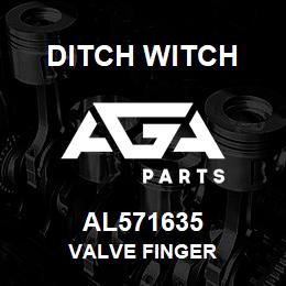AL571635 Ditch Witch VALVE FINGER | AGA Parts