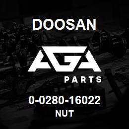 0-0280-16022 Doosan NUT | AGA Parts