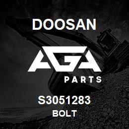 S3051283 Doosan BOLT | AGA Parts