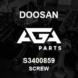 S3400859 Doosan SCREW | AGA Parts