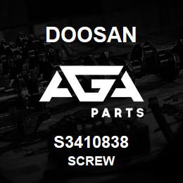 S3410838 Doosan Screw | AGA Parts