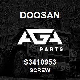 S3410953 Doosan Screw | AGA Parts