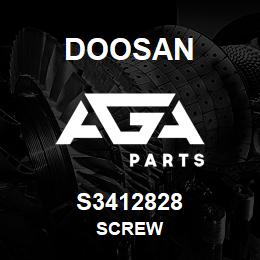 S3412828 Doosan SCREW | AGA Parts