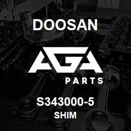 S343000-5 Doosan SHIM | AGA Parts