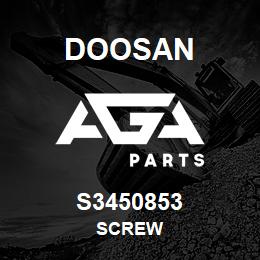 S3450853 Doosan SCREW | AGA Parts