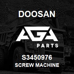 S3450976 Doosan SCREW MACHINE | AGA Parts