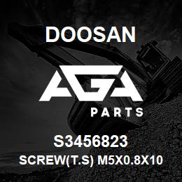 S3456823 Doosan SCREW(T.S) M5X0.8X10 | AGA Parts