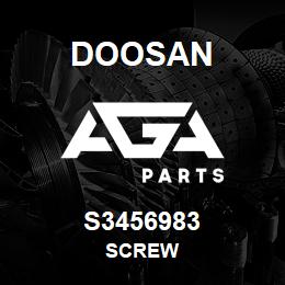 S3456983 Doosan SCREW | AGA Parts