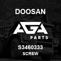 S3460333 Doosan SCREW | AGA Parts