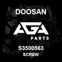 S3500563 Doosan SCREW | AGA Parts