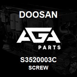 S3520003C Doosan SCREW | AGA Parts