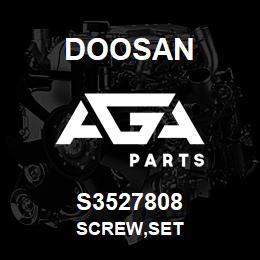 S3527808 Doosan SCREW,SET | AGA Parts